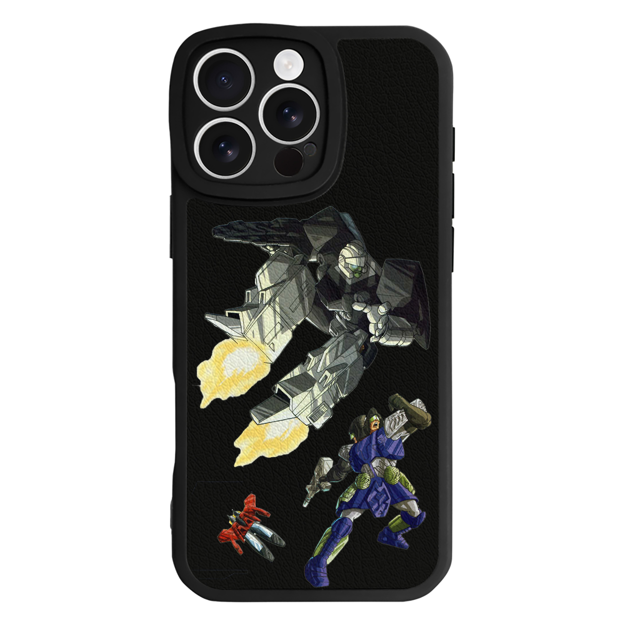 （画像用）  【iPhone 16シリーズ対応】シリコンスマホケース（レザー調） 材質：シリコン